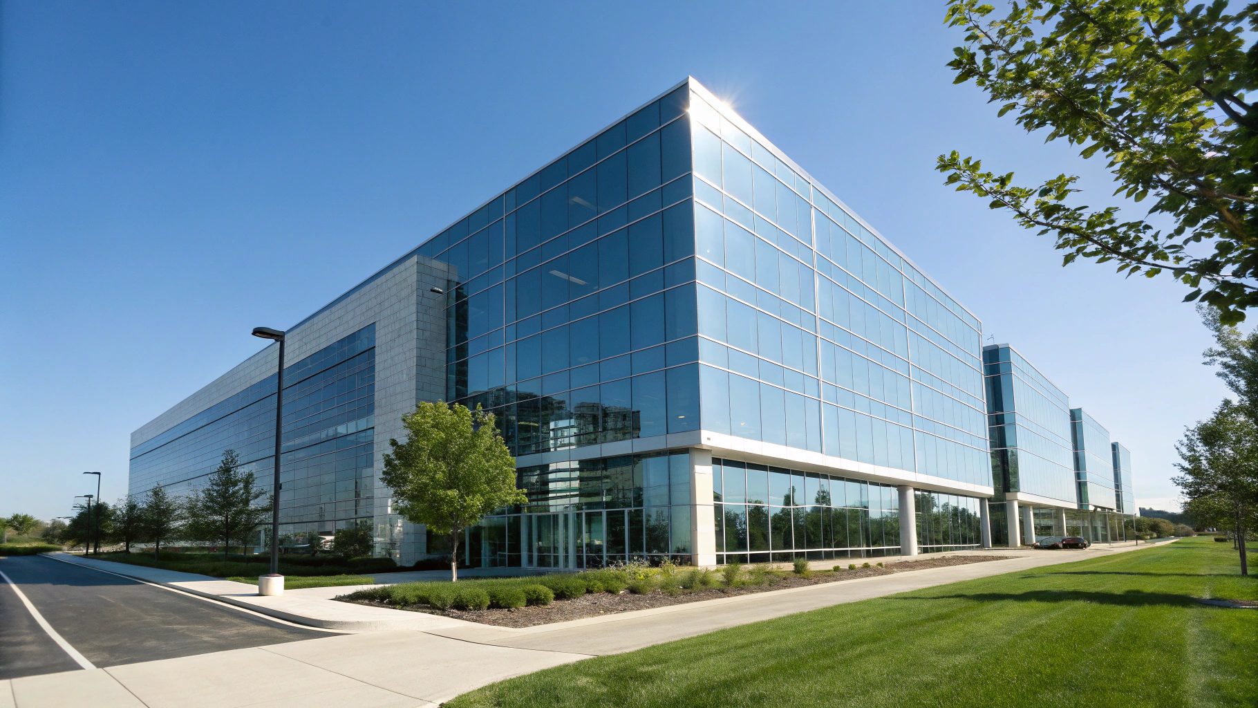 Abstract architectural detail symbolizing structure and transparency